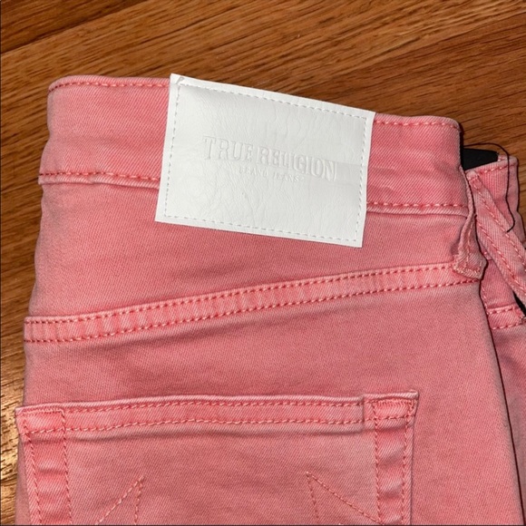 True Religion Halle Mid Rise Distressed Paloma Skinny Jeans NWT - Picture 6 of 16